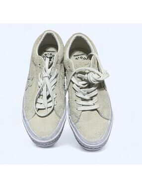 Converse Golf Le Fleur x One Star Ox in the 'Vanilla' color